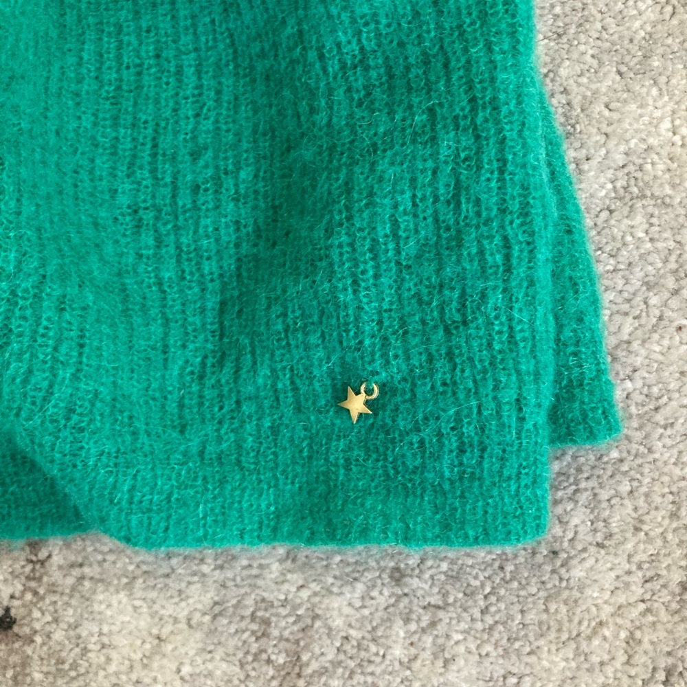 Des Petits Hauts beautiful teal cardi from DPH France - Picture 2 of 7